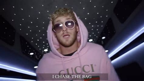 gucci on my feet oh gucci on my face|Logan Paul .